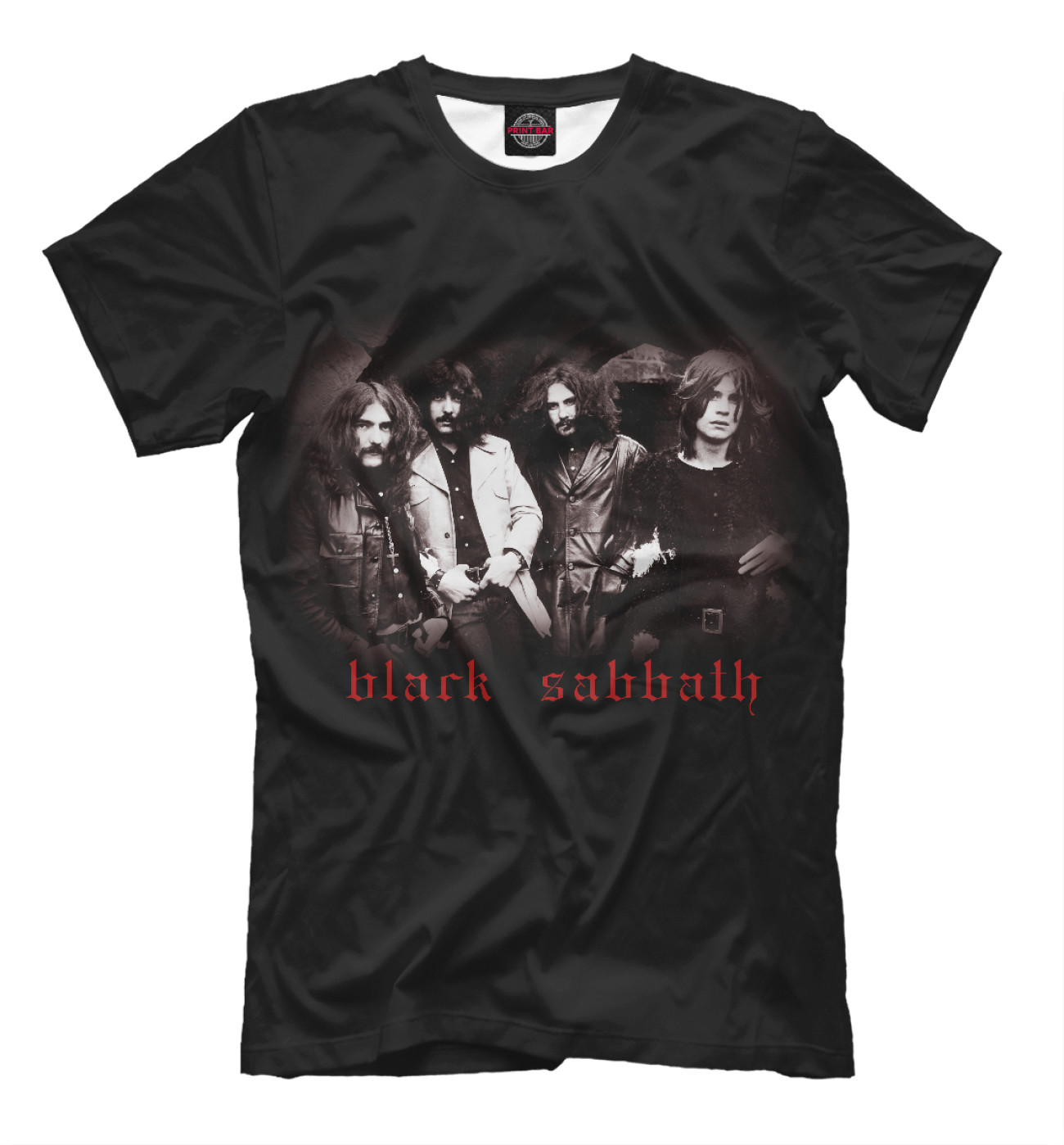 Мужская Футболка Black Sabbath & Ozzy Osbourne, артикул: BSB-644341-fut-2