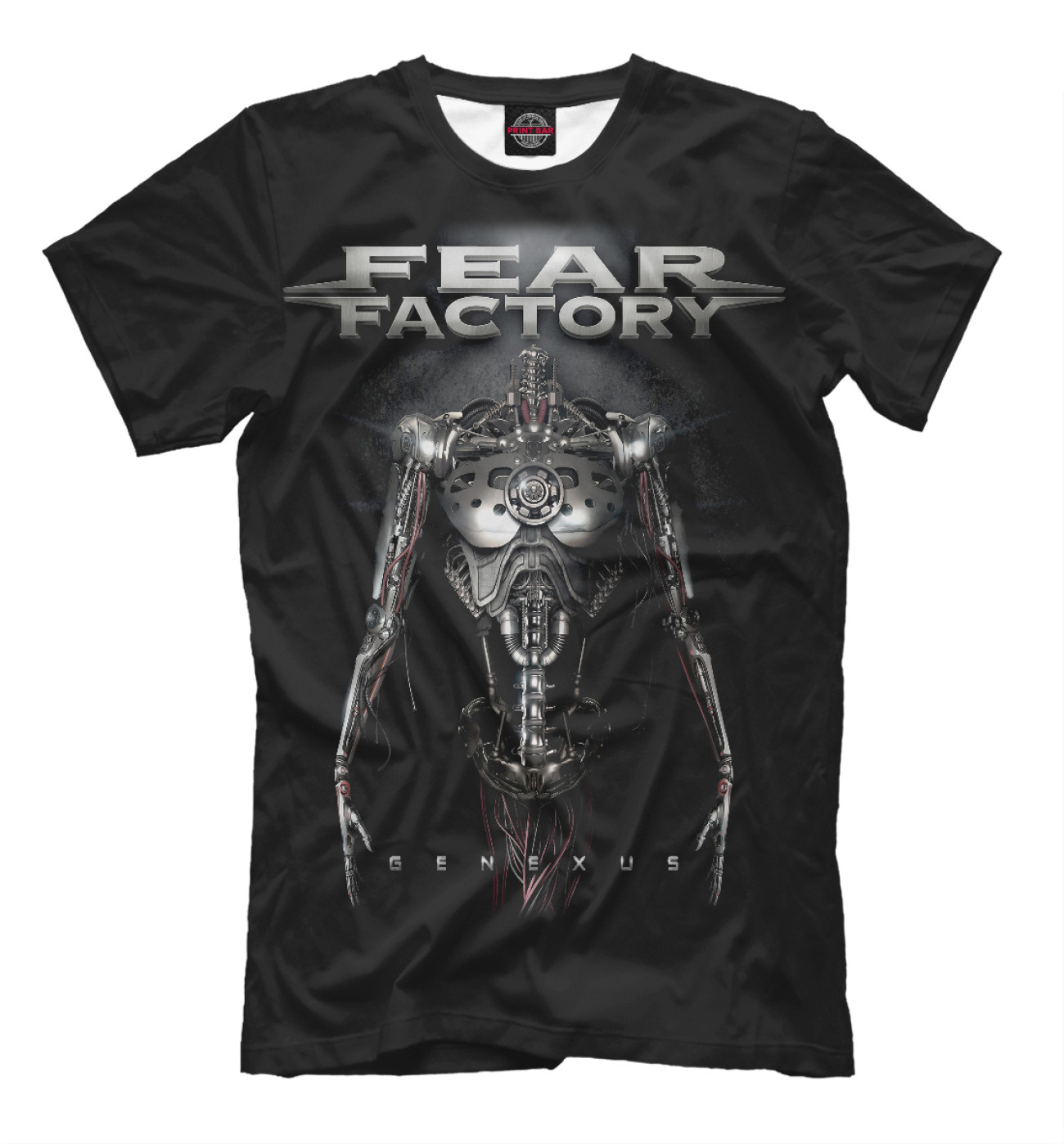 Мужская Футболка Fear Factory, артикул: FFC-481262-fut-2