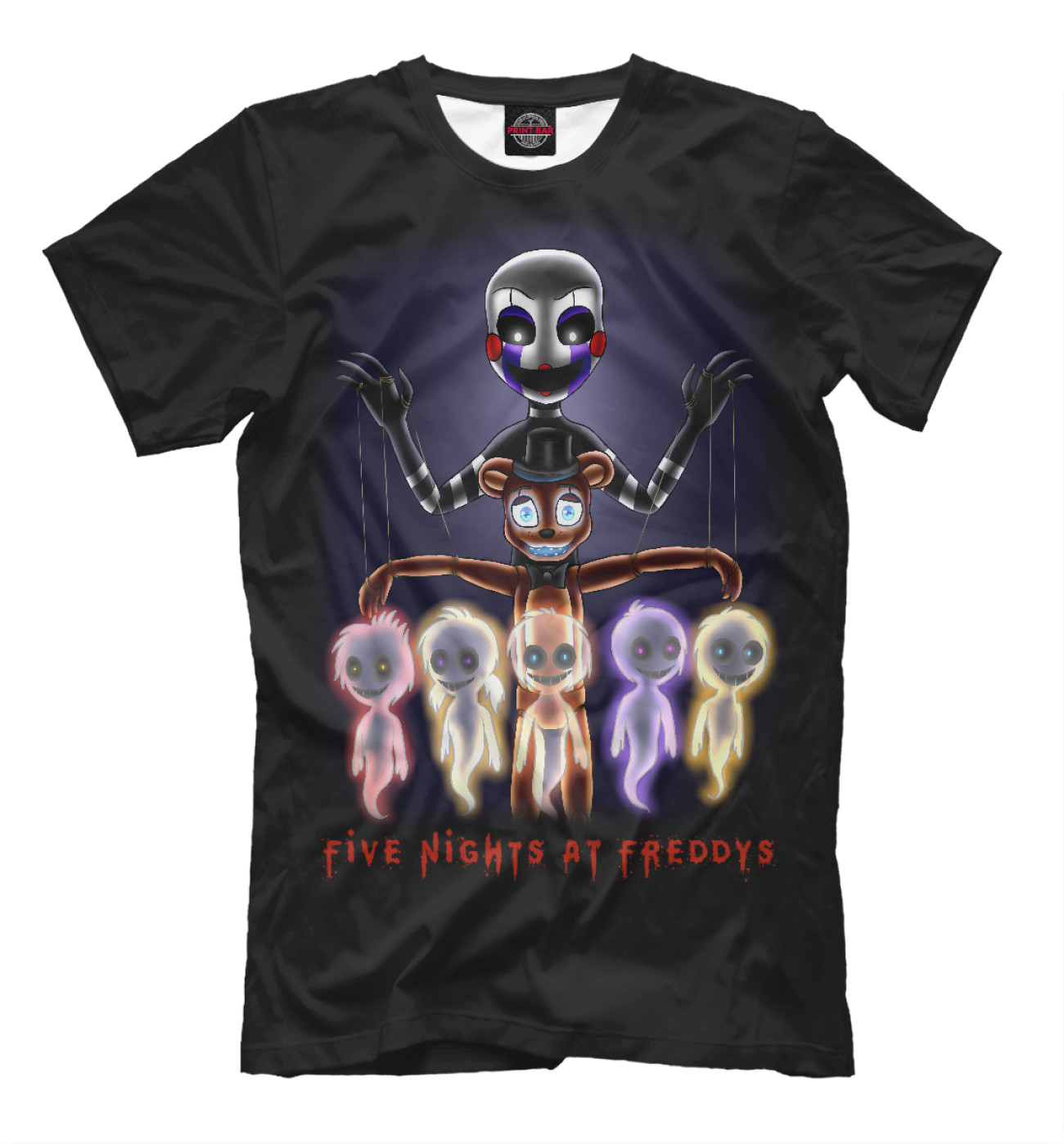 Мужская Футболка Five Nights at Freddy’s, артикул: FIV-253874-fut-2
