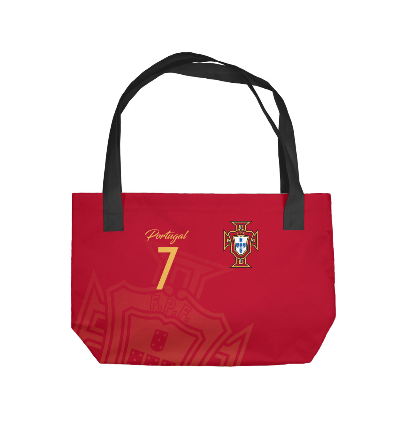 Пляжная сумка Криштиану Роналду - Сборная Португалии, артикул: FLT-712423-sup