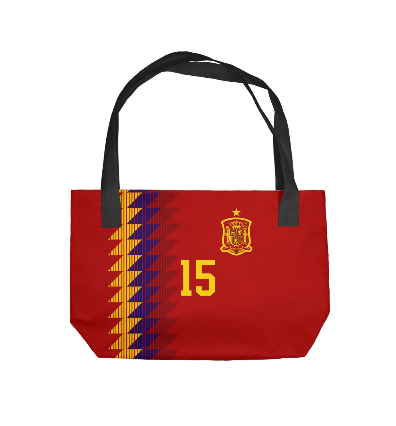 Пляжная сумка Серхио Рамос - Сборная Испании, артикул: FLT-690520-sup