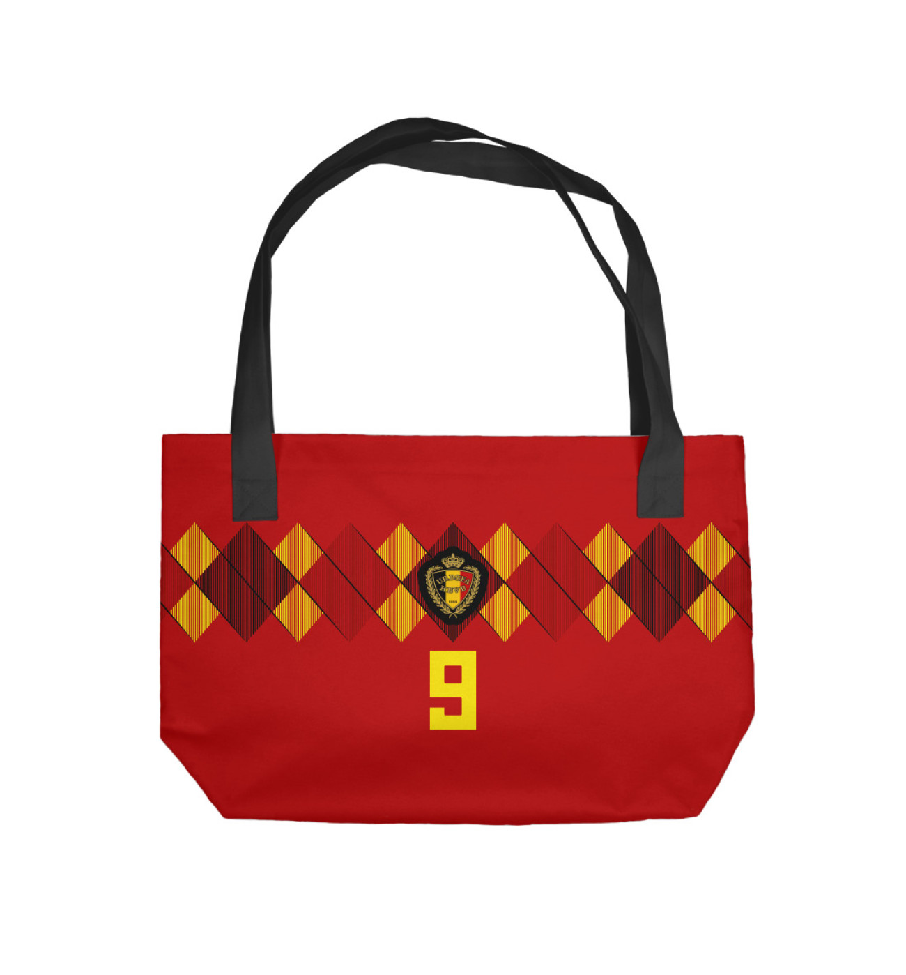Пляжная сумка Ромелу Лукаку - Сборная Бельгии, артикул: FLT-352891-sup