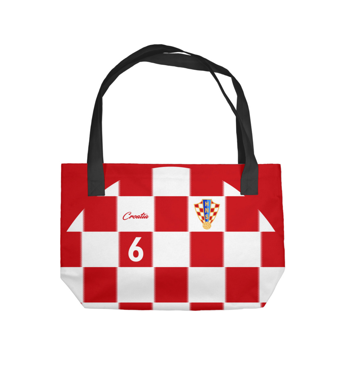 Пляжная сумка Деян Ловрен - Сборная Хорватии, артикул: FLT-142152-sup