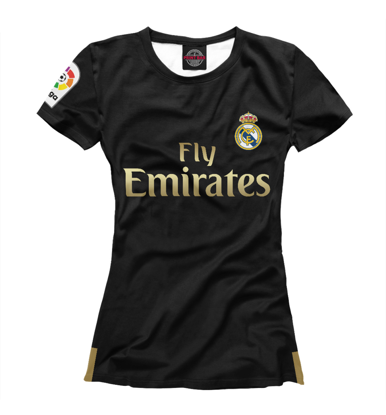 Женская Футболка Real Madrid Exclusive 2020, артикул: REA-350079-fut-1