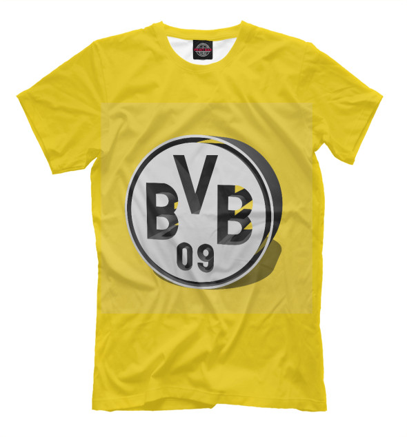 Мужская Футболка Borussia Dortmund Logo, артикул: BRS-295701-fut-2