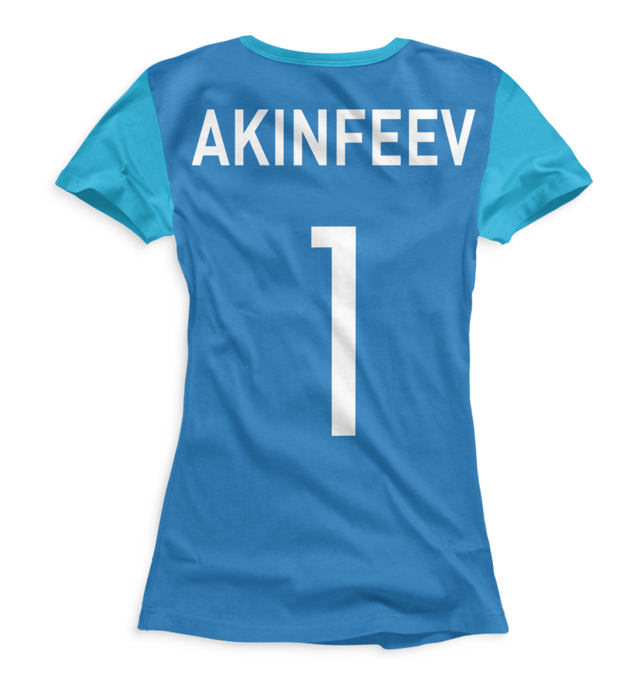 Женская Футболка Акинфеев, артикул: FLT-384908-fut-1