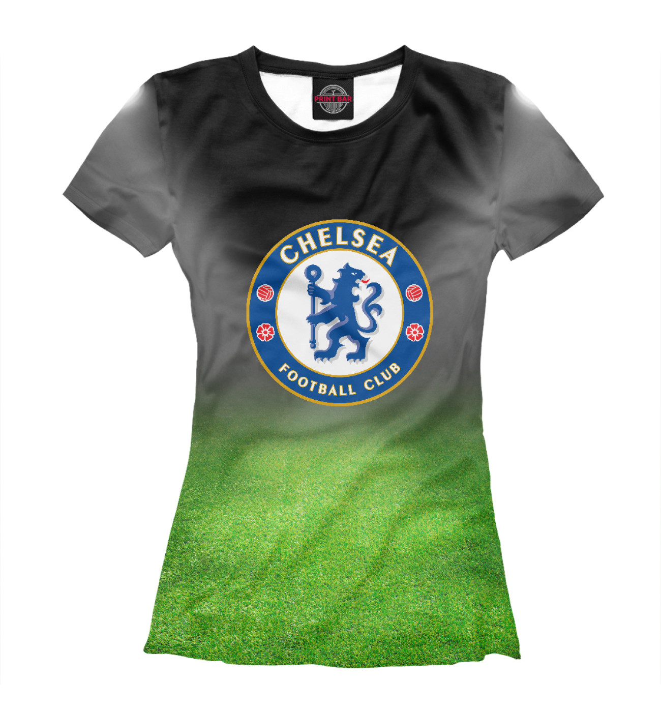 Женская Футболка FC Chelsea, артикул: CHL-819018-fut-1