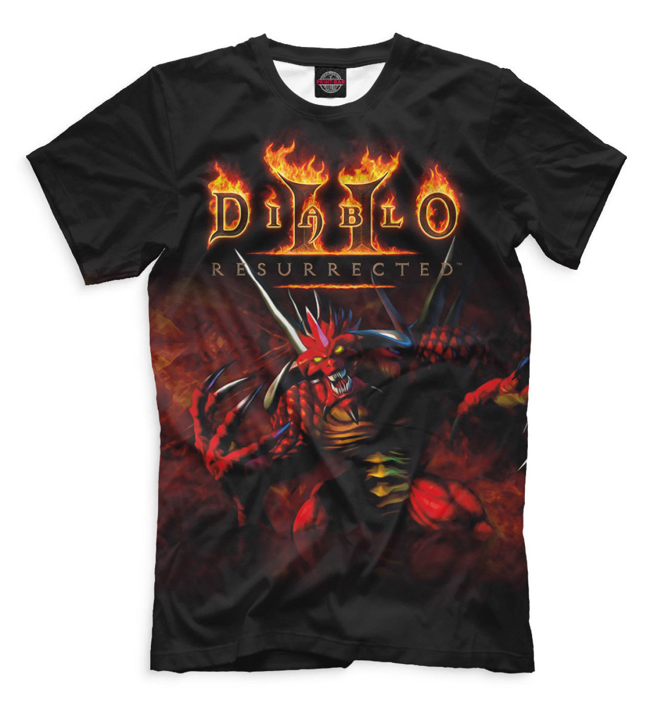 Мужская Футболка Diablo II: Resurrected, артикул: DIO-213141-fut-2