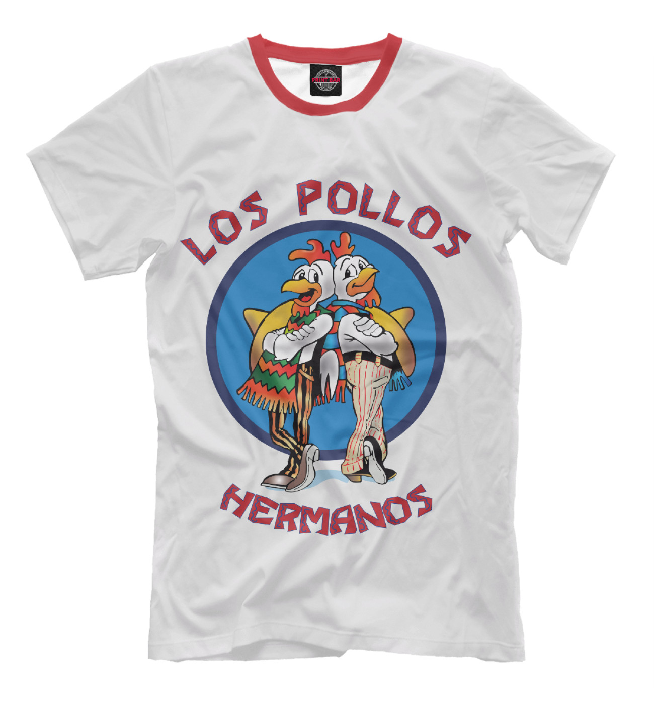 Мужская Футболка Los Pollos Hermanos, артикул: VVT-780401-fut-2