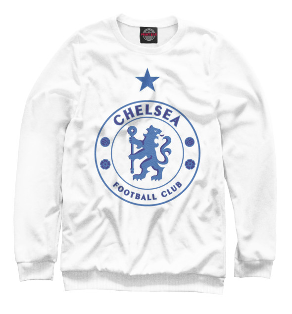 Женский Свитшот Логотип FC Chelsea, артикул: CHL-608231-swi-1