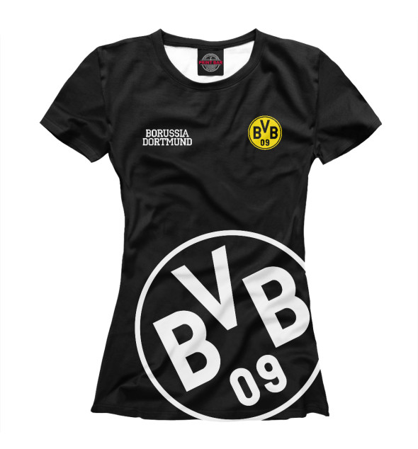 Женская Футболка Borussia, артикул: BRS-349457-fut-1