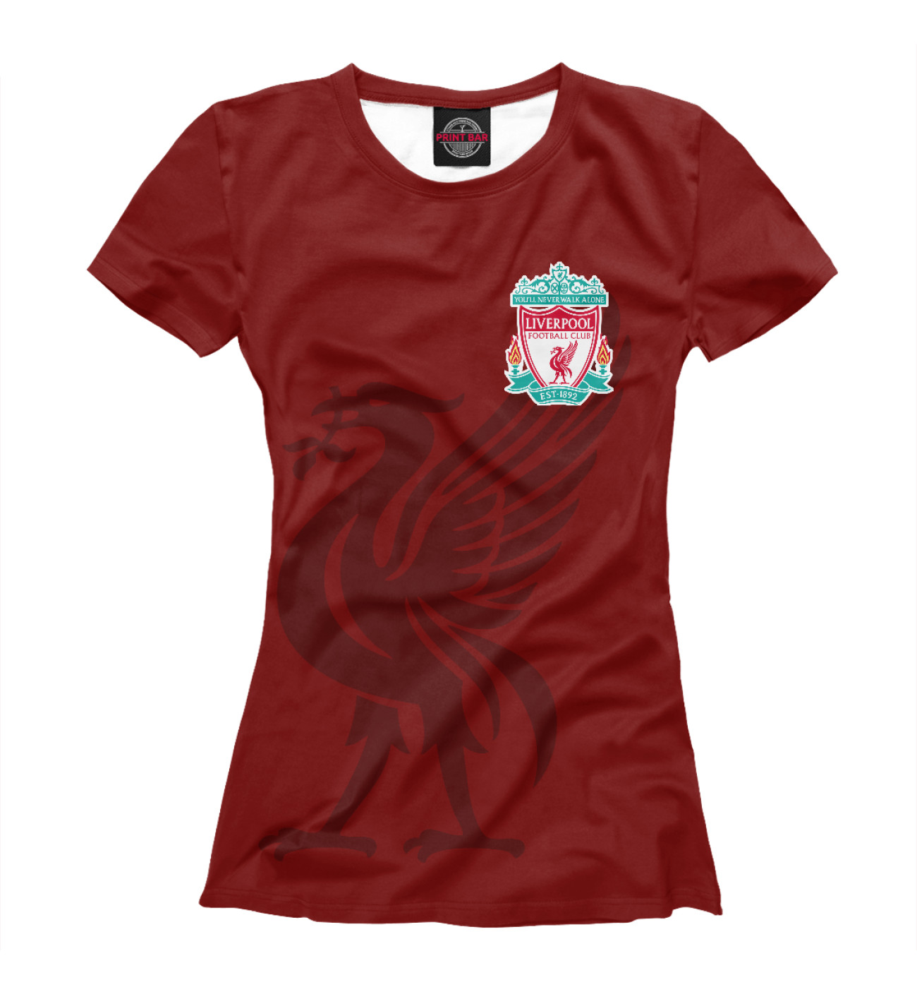 Женская Футболка Liverpool, артикул: LVP-666039-fut-1
