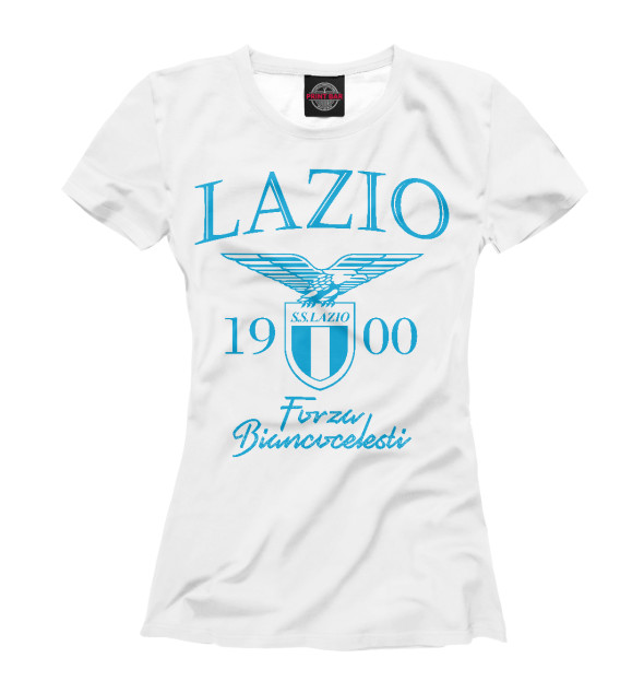 Женская Футболка Лацио, артикул: FTO-921240-fut-1