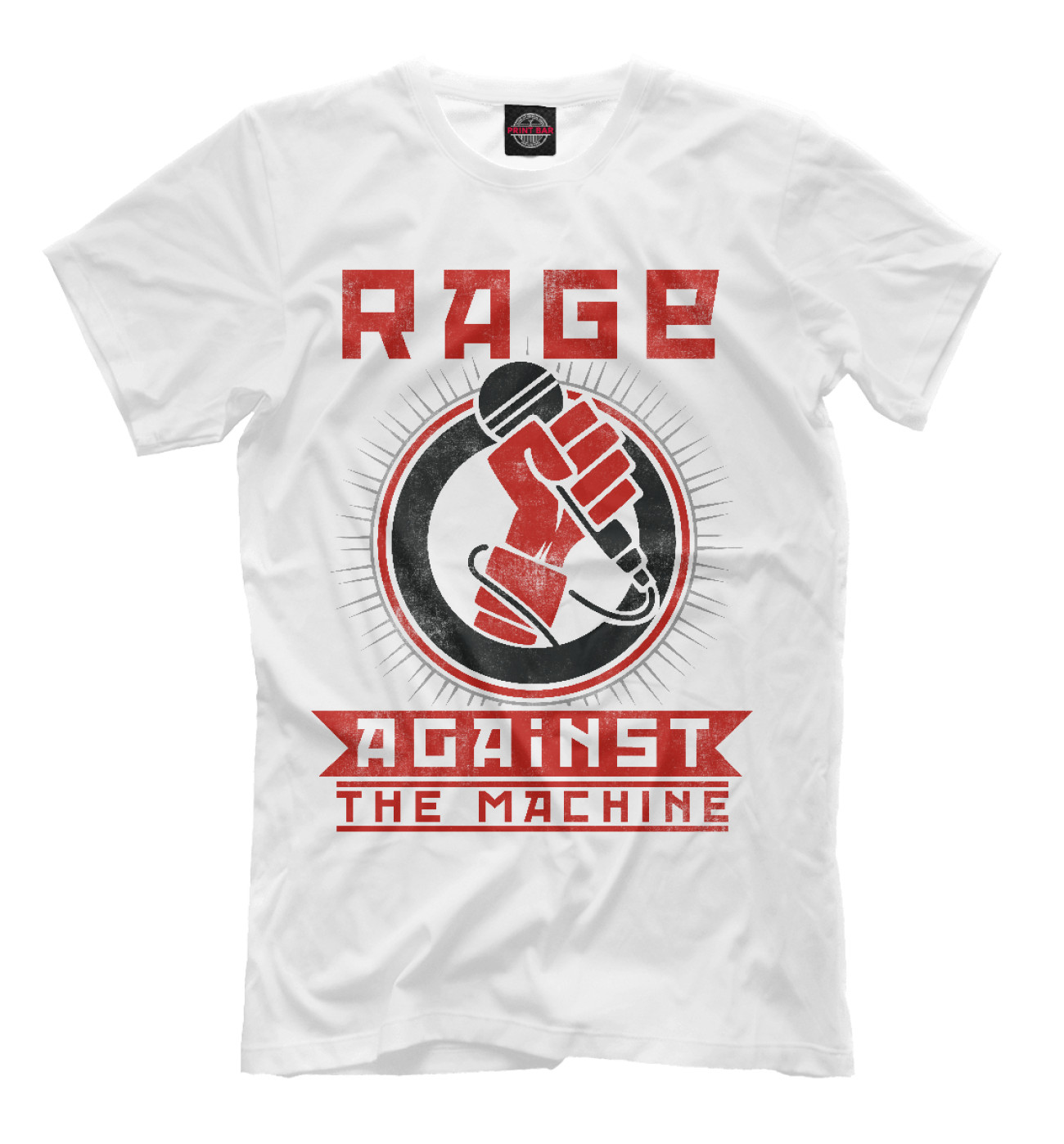 Мужская Футболка Rage Against the Machine, артикул: RAM-489033-fut-2