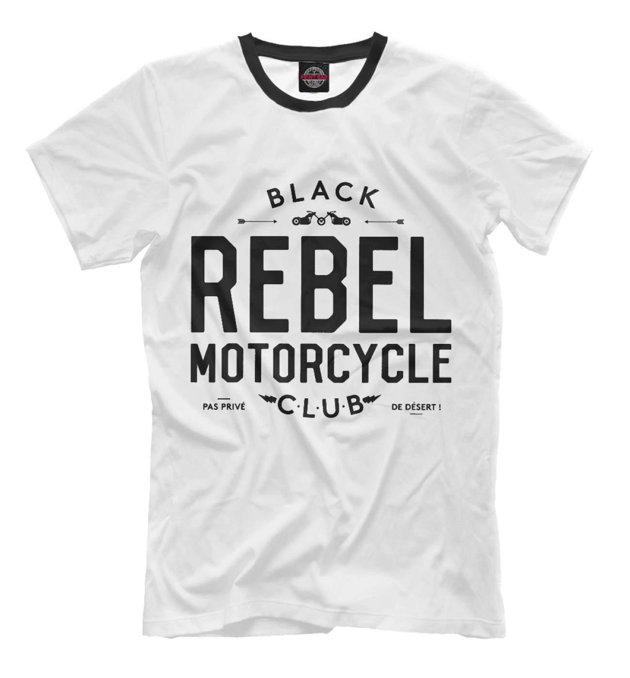 Мужская Футболка Black Rebel Motorcycle Club, артикул: BRM-853941-fut-2