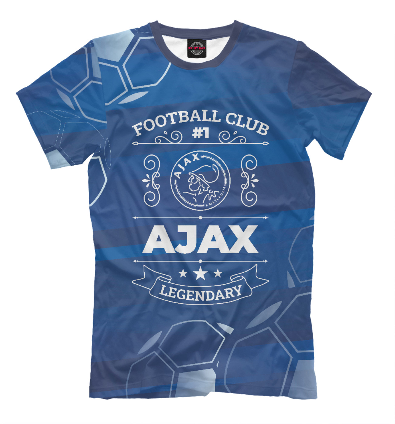 Мужская Футболка Ajax FC #1, артикул: AJX-160407-fut-2