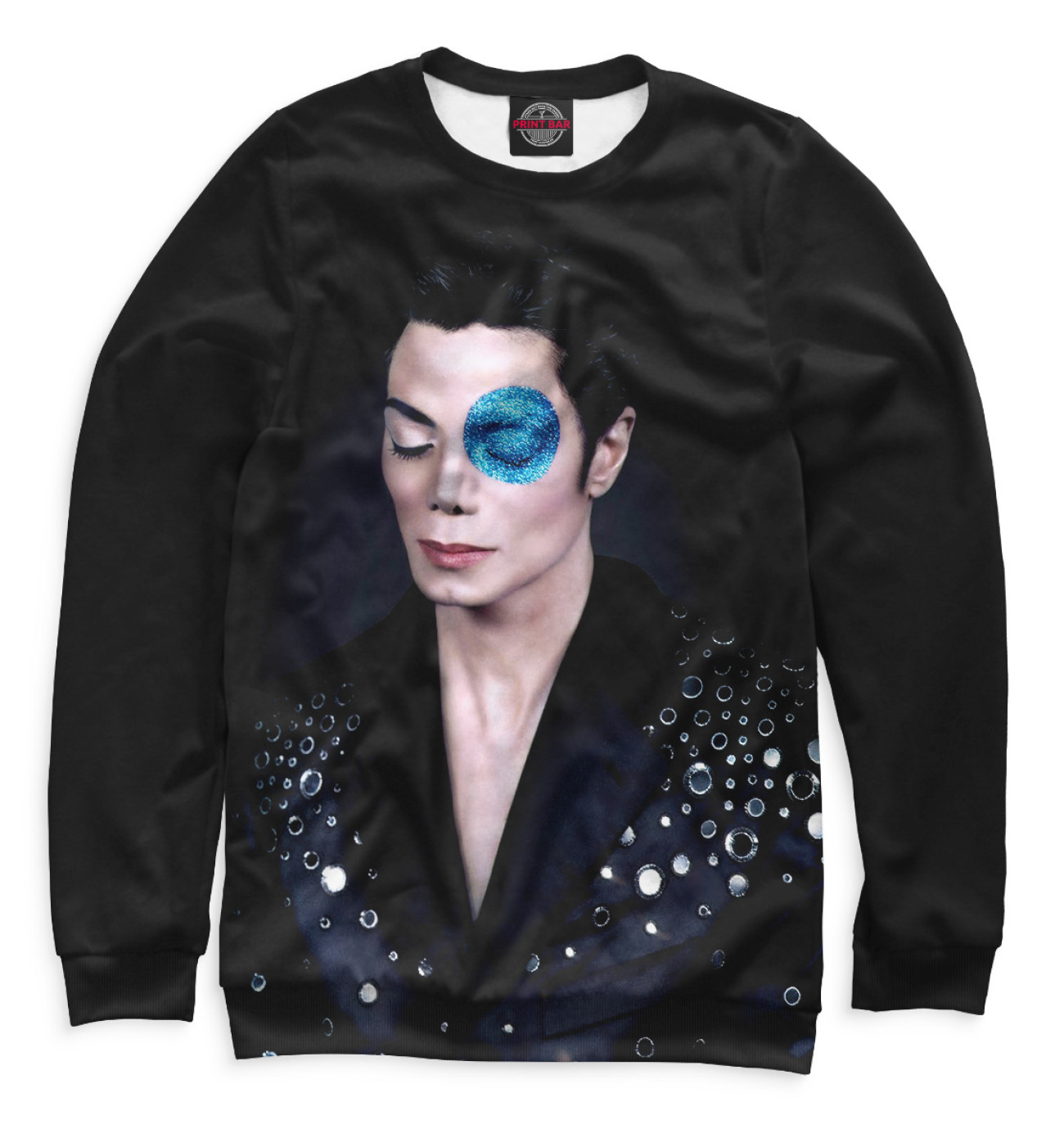 Женский Свитшот Michael Jackson, артикул: MIC-785250-swi-1