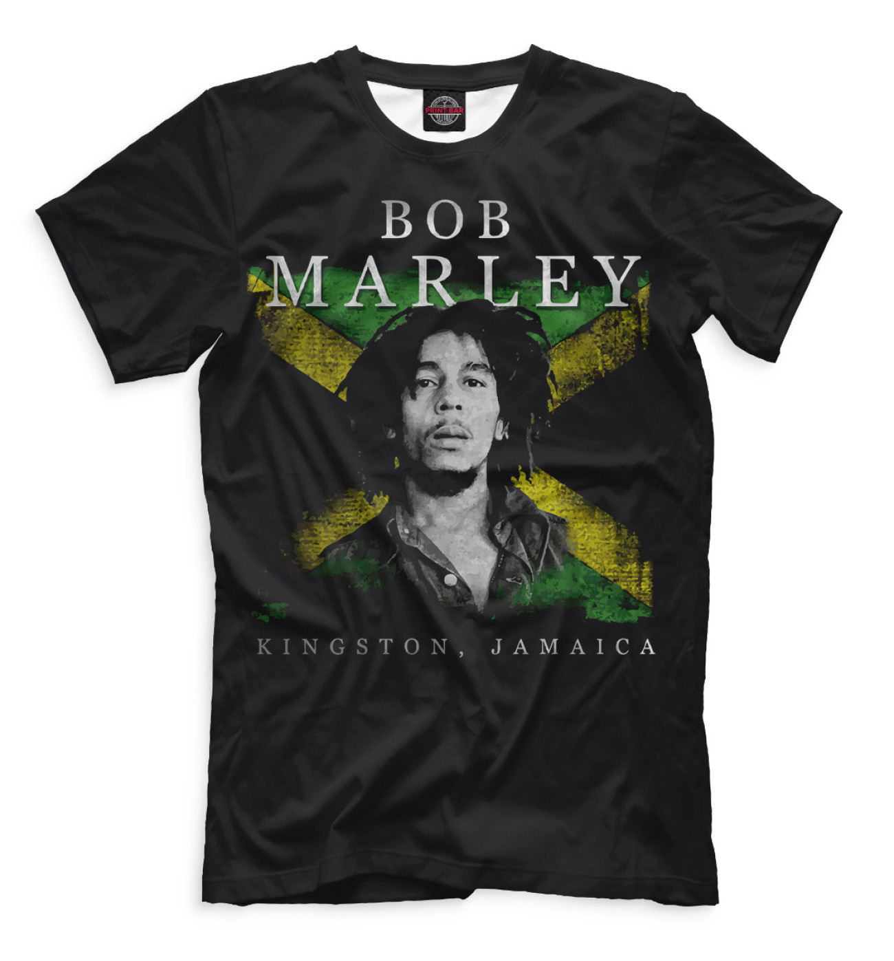 Мужская Футболка Bob Marley, артикул: BOB-371162-fut-2