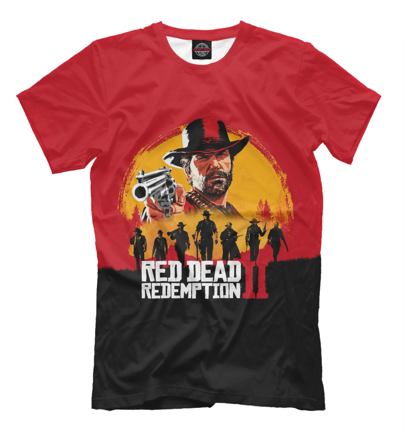 Мужская Футболка Red Dead Redemption 2, артикул: RDR-670204-fut-2