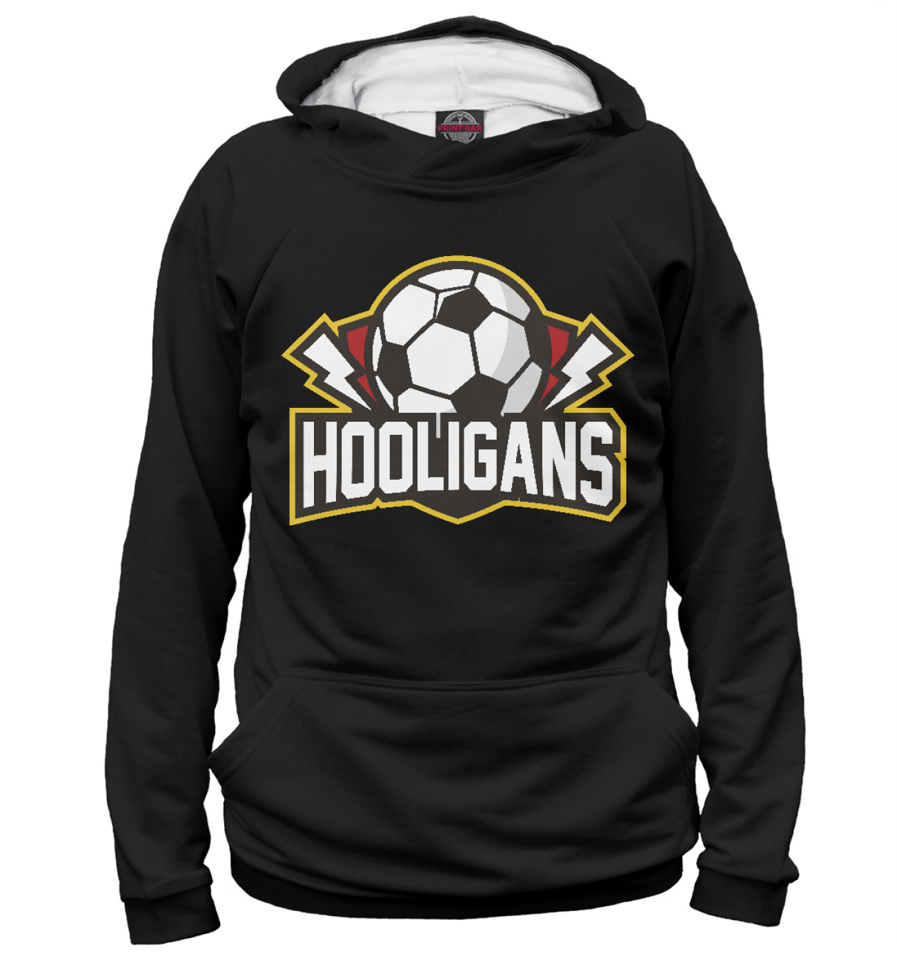 Женское Худи Football Hooligans, артикул: FTO-981811-hud-1
