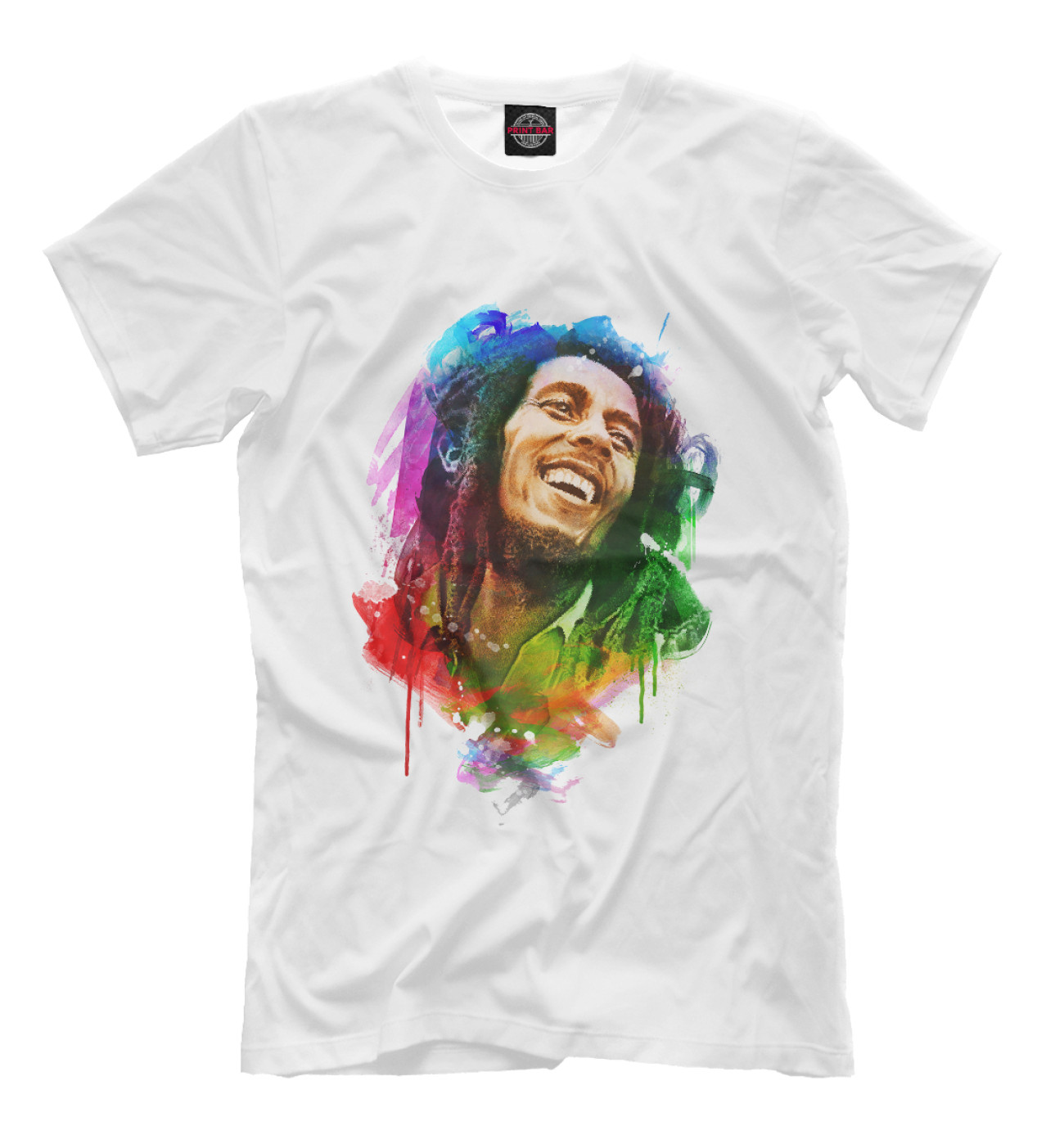 Мужская Футболка Bob Marley, артикул: BOB-445159-fut-2