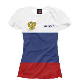 Футболка Russia Tricolour