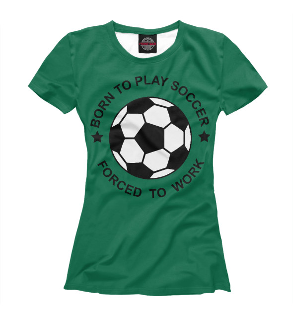 Женская Футболка Футбол, артикул: FTO-916990-fut-1