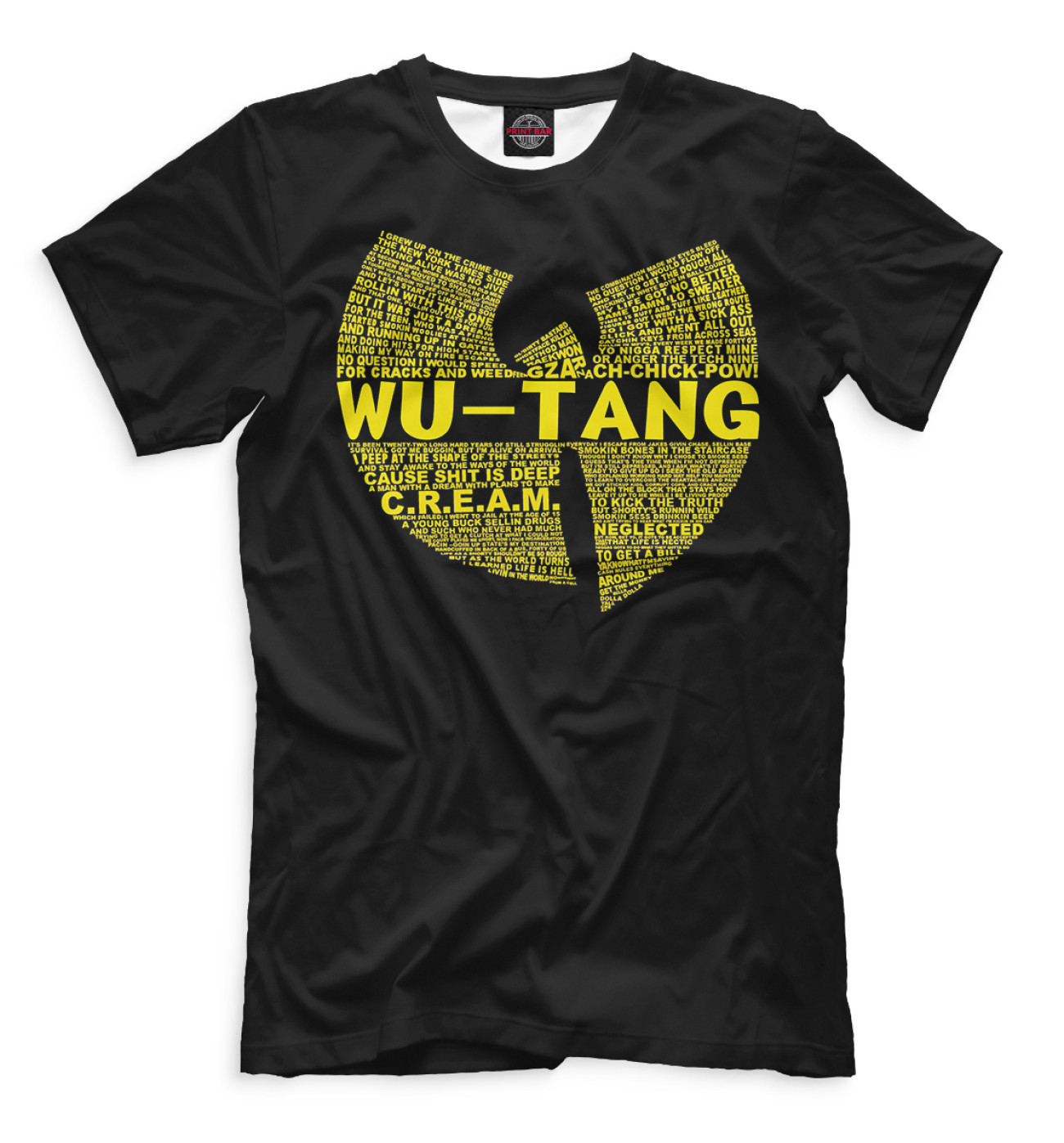Мужская Футболка Wu-Tang Clan, артикул: WTK-439012-fut-2