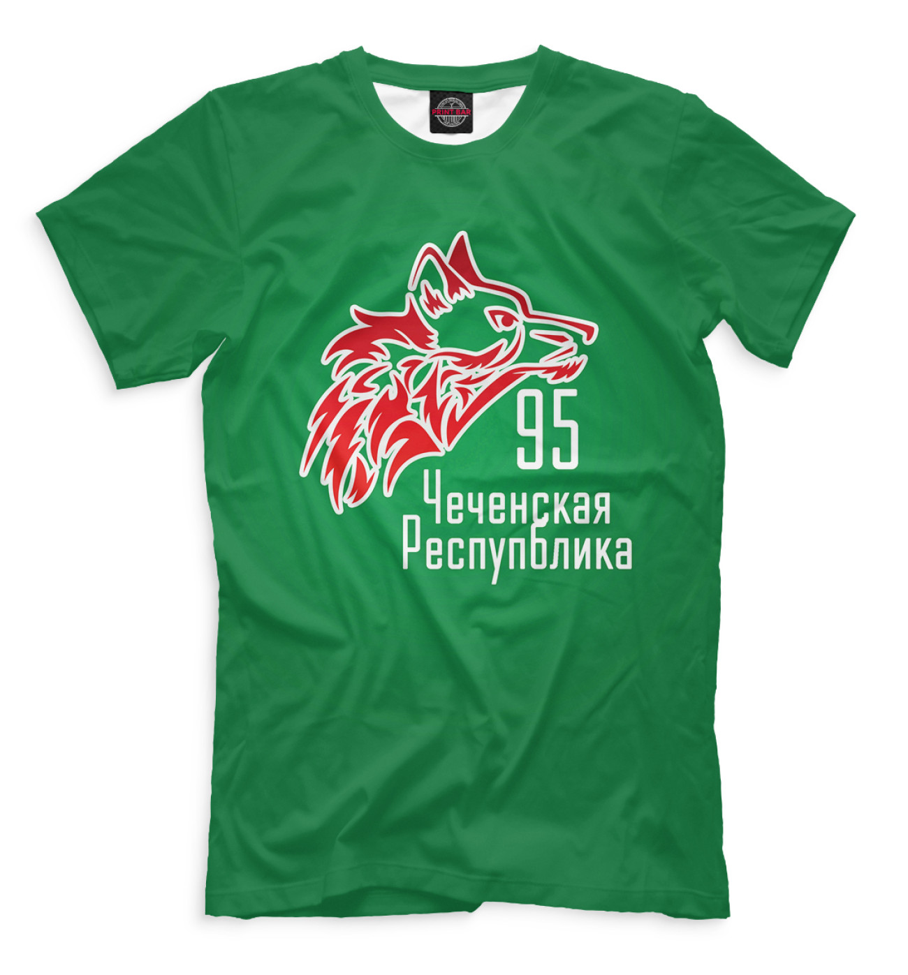 Мужская Футболка Чечня, артикул: CHN-219392-fut-2