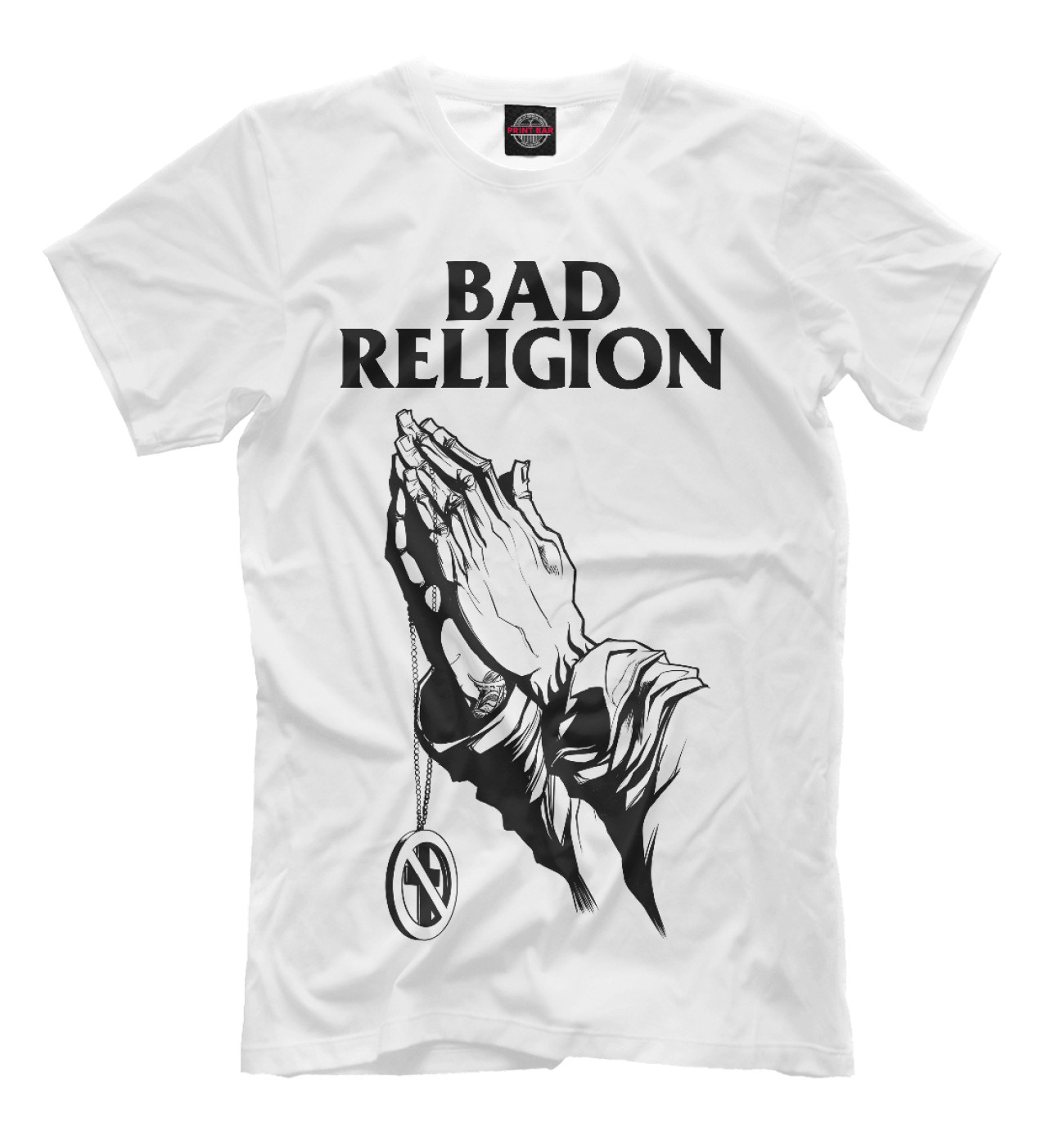 Мужская Футболка Bad Religion, артикул: BRL-873487-fut-2