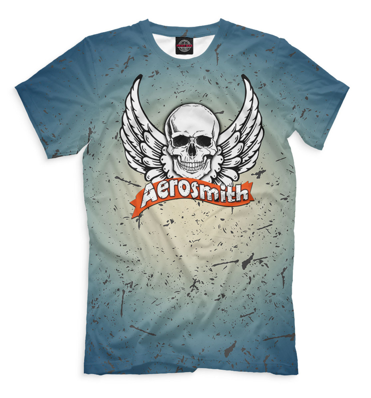 Мужская Футболка Aerosmith, артикул: AES-454074-fut-2