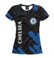 Женская Футболка Chelsea F.C. / Челси, артикул: CHL-582995-fut-1, фото 1