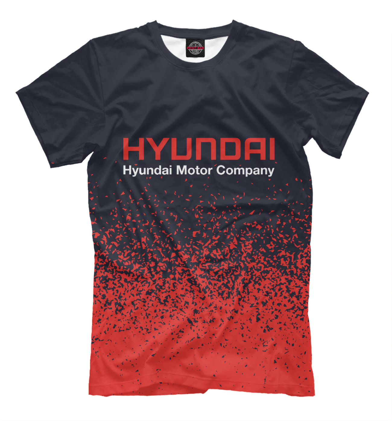 Мужская Футболка Hyundai Motor - Paint, артикул: HYN-411343-fut-2
