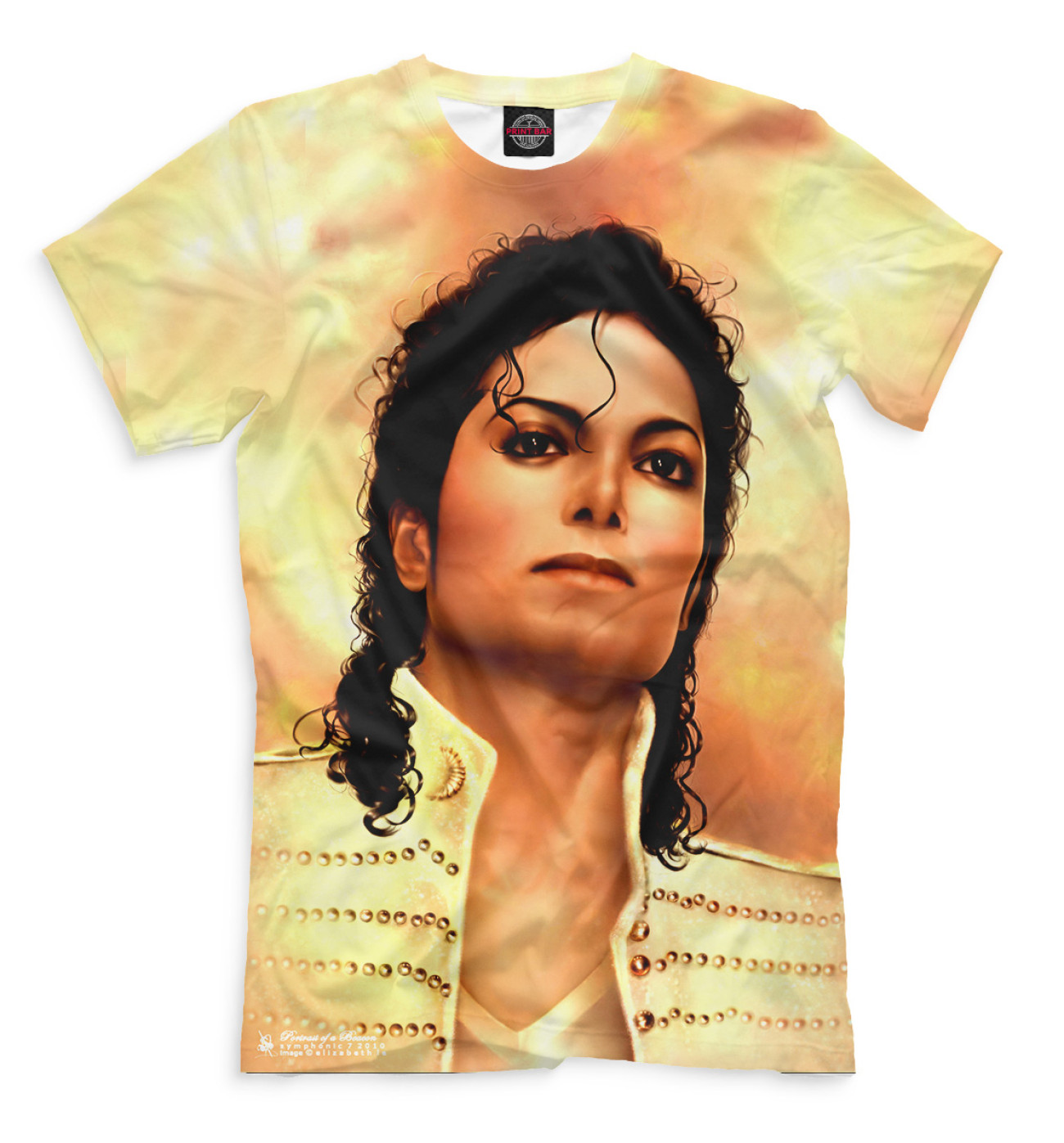 Мужская Футболка Michael Jackson, артикул: MIC-560746-fut-2