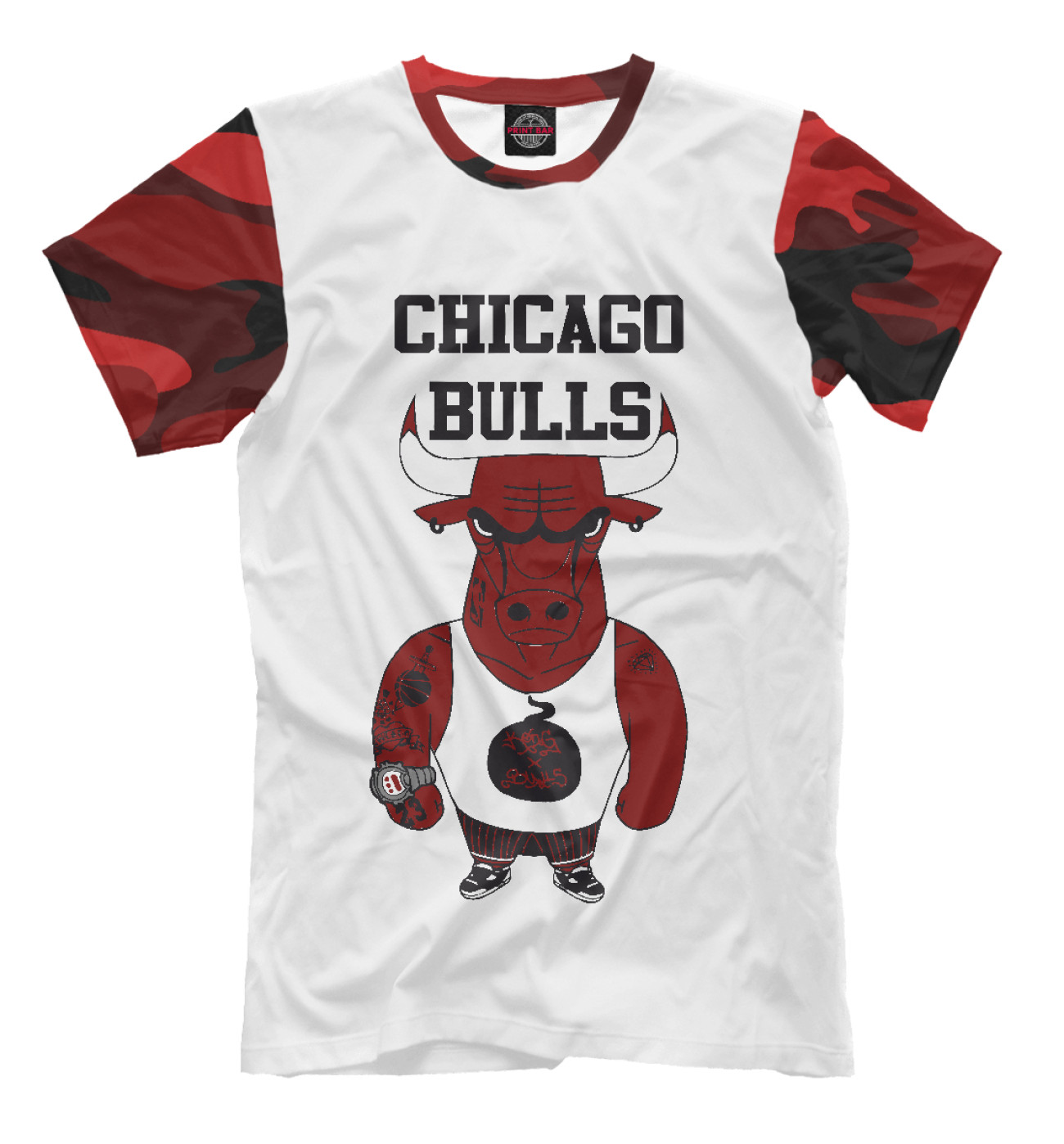 Мужская Футболка Chicago bulls, артикул: NBA-924659-fut-2