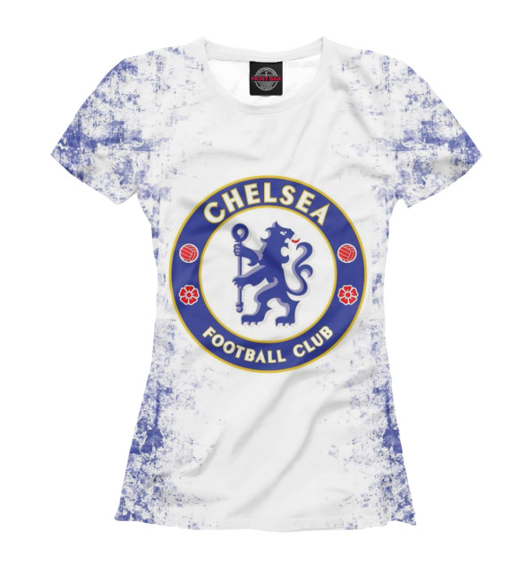 Женская Футболка FC Chelsea, артикул: CHL-453396-fut-1