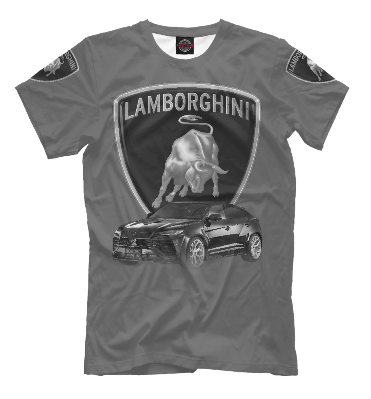 Мужская Футболка Lamborghini, артикул: LAM-444106-fut-2