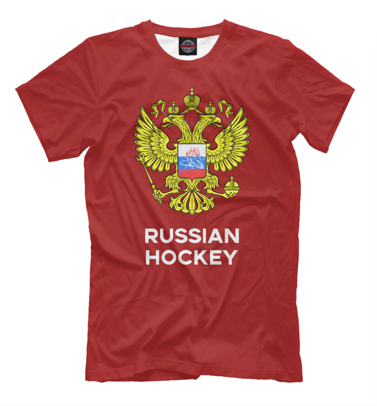 Мужская Футболка Russian Hockey, артикул: CMR-497723-fut-2