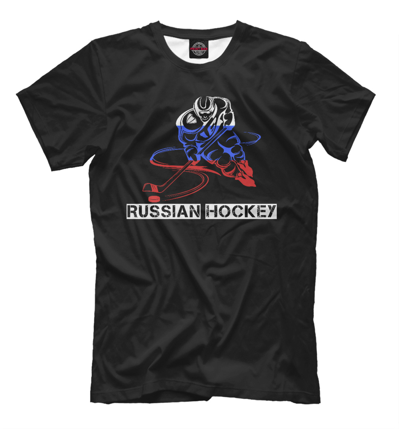 Мужская Футболка Russian Hockey, артикул: CMR-160488-fut-2