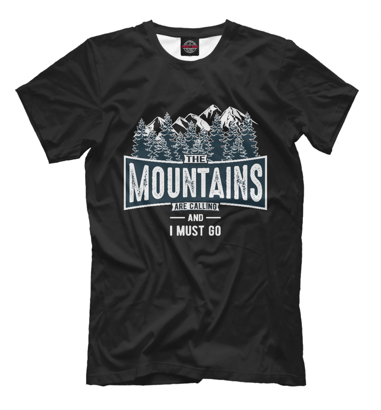 Мужская Футболка The Mountains, артикул: TRL-503880-fut-2