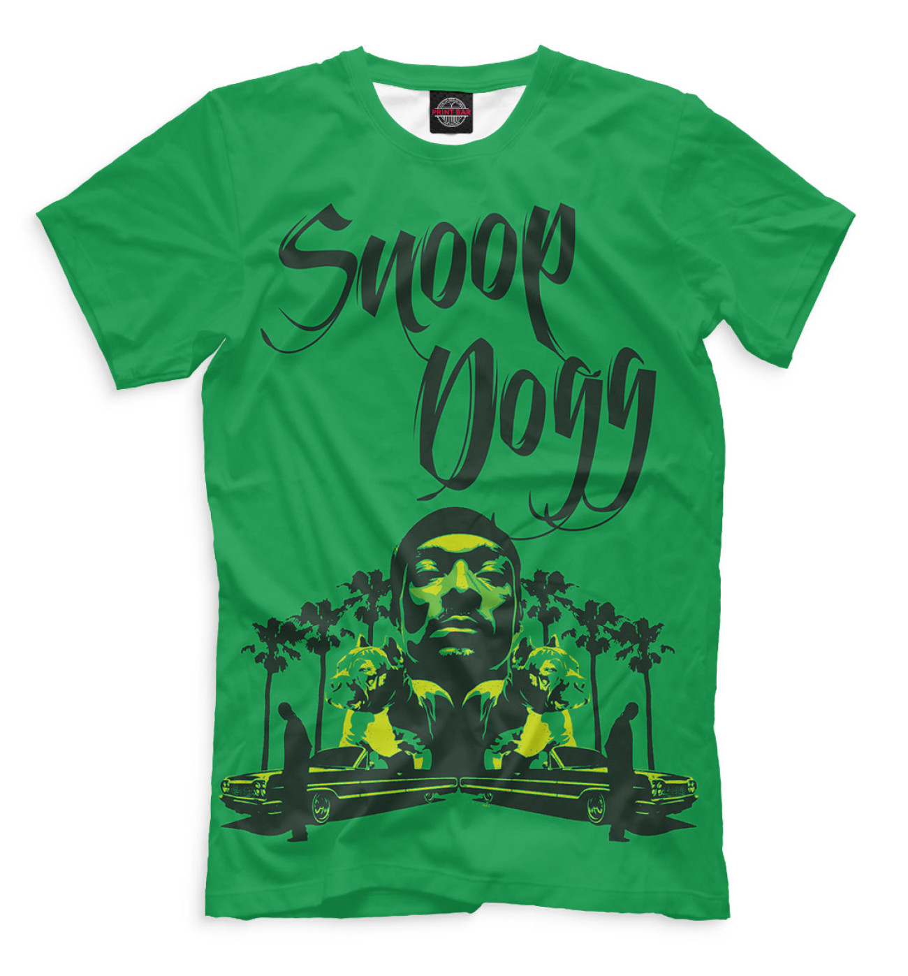 Мужская Футболка Snoop Dogg, артикул: SNP-803236-fut-2