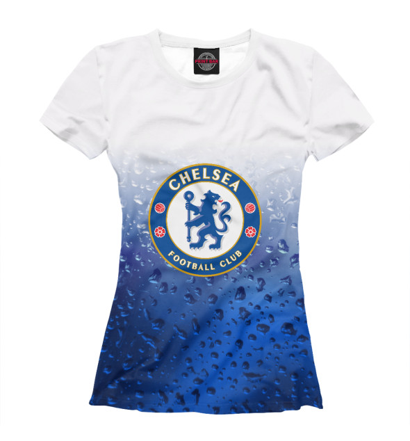 Женская Футболка Chelsea, артикул: CHL-658623-fut-1