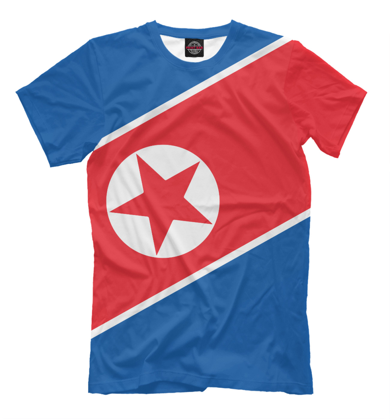 Мужская Футболка Северная Корея, артикул: CTS-499577-fut-2