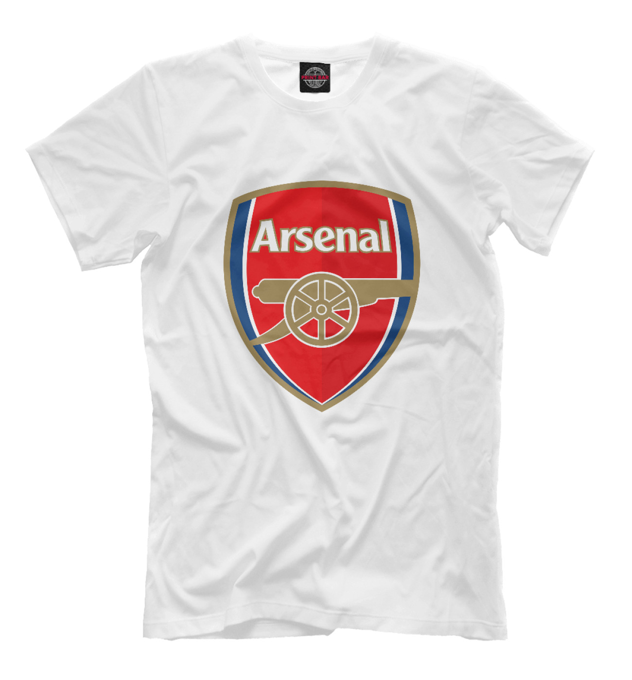 Мужская Футболка FC Arsenal Logo, артикул: ARS-819064-fut-2