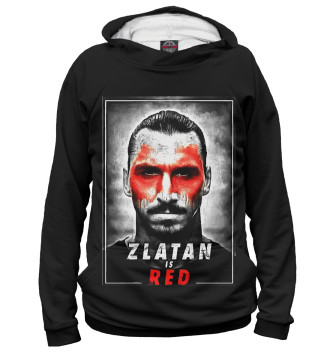 Худи Zlatan is Red