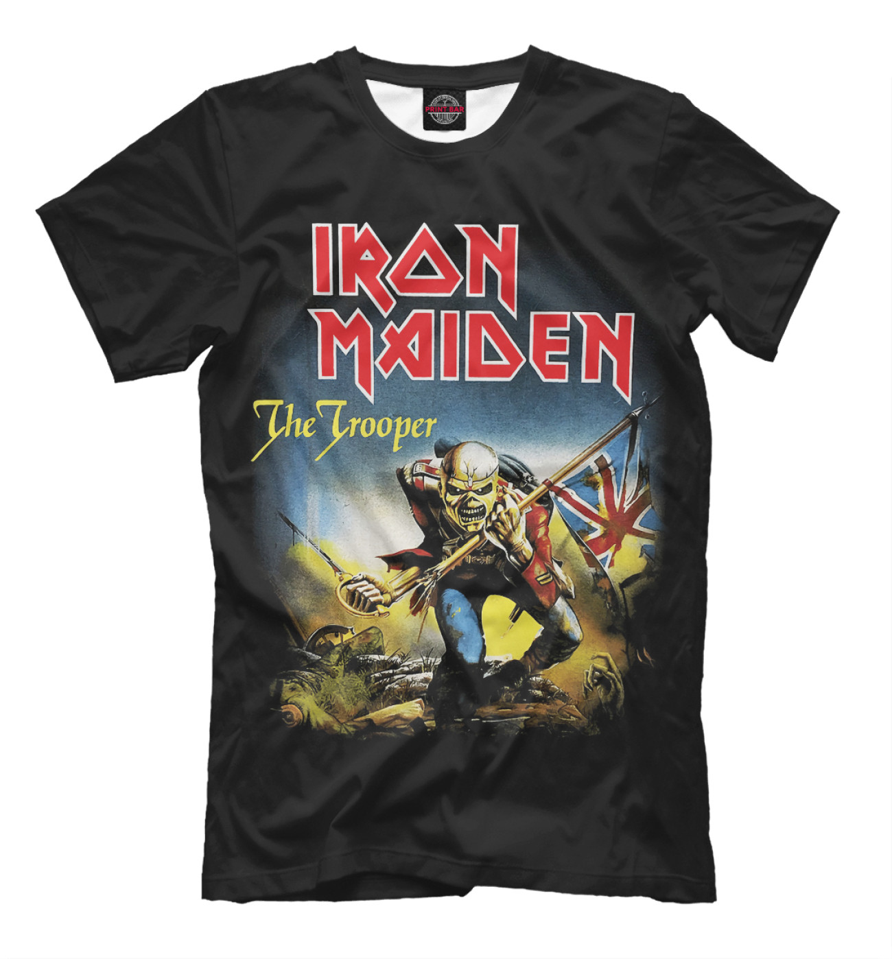Мужская Футболка Iron Maiden, артикул: IRN-309421-fut-2