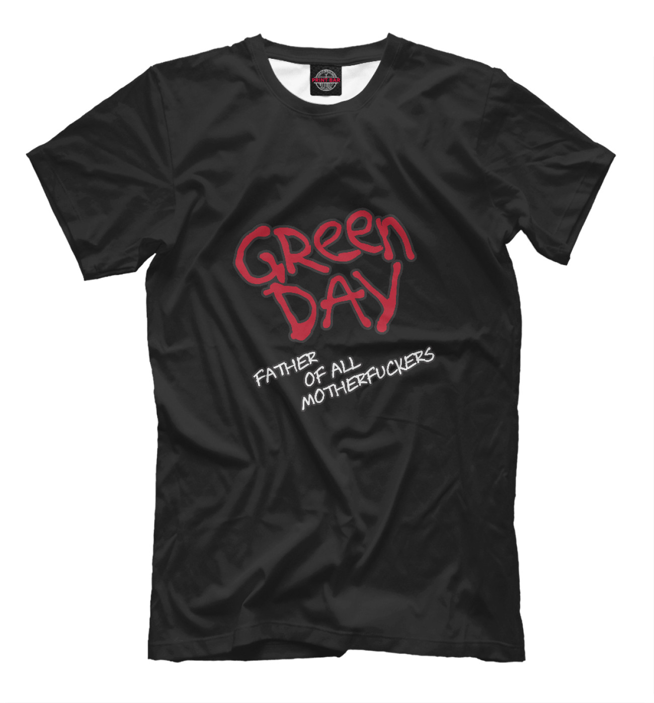 Мужская Футболка Green Day Unicorn, артикул: GRE-155589-fut-2