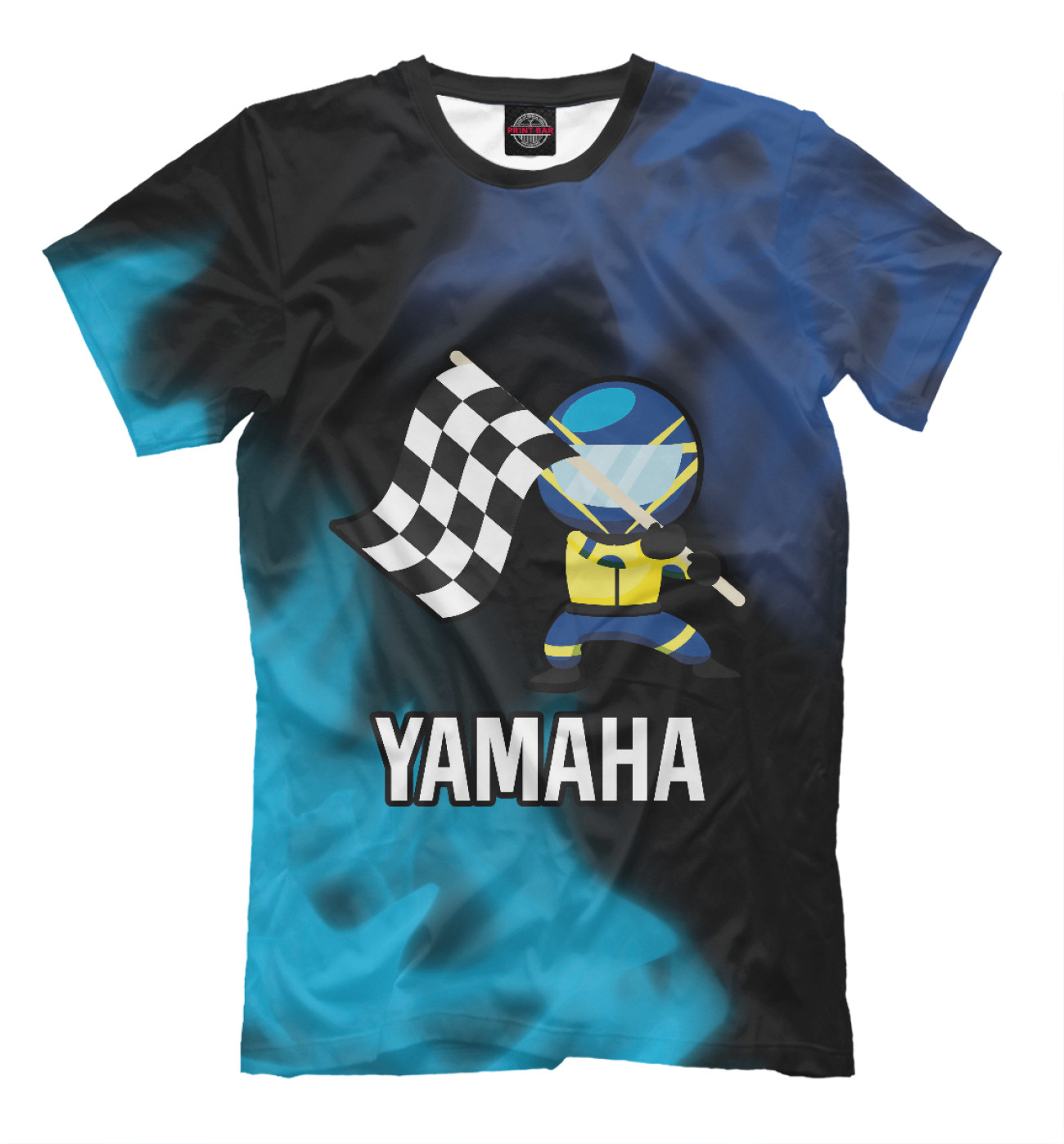 Мужская Футболка Ямаха - Pro Racing, артикул: YAM-487731-fut-2