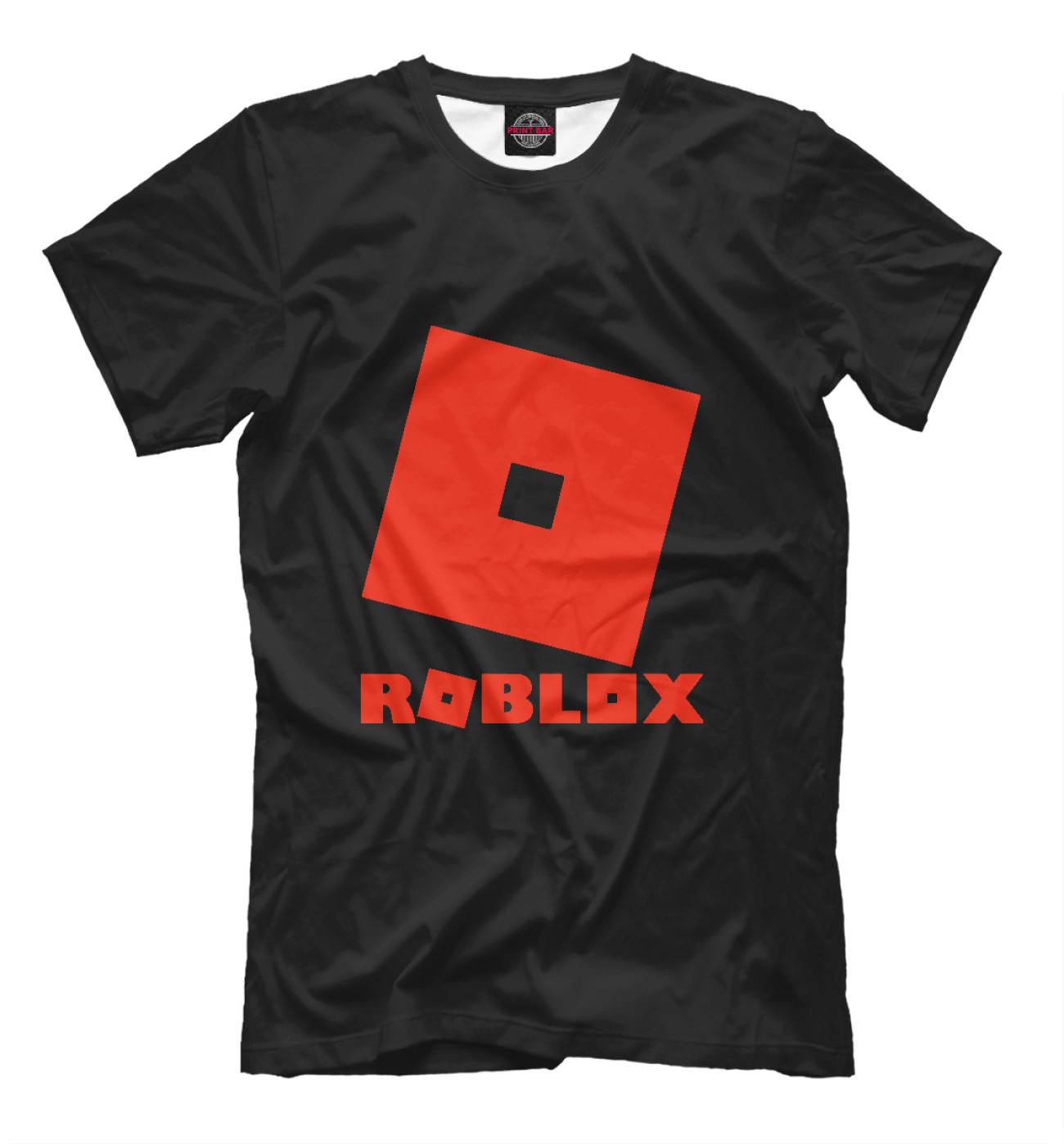 Мужская Футболка Roblox Logo, артикул: RBX-481071-fut-2