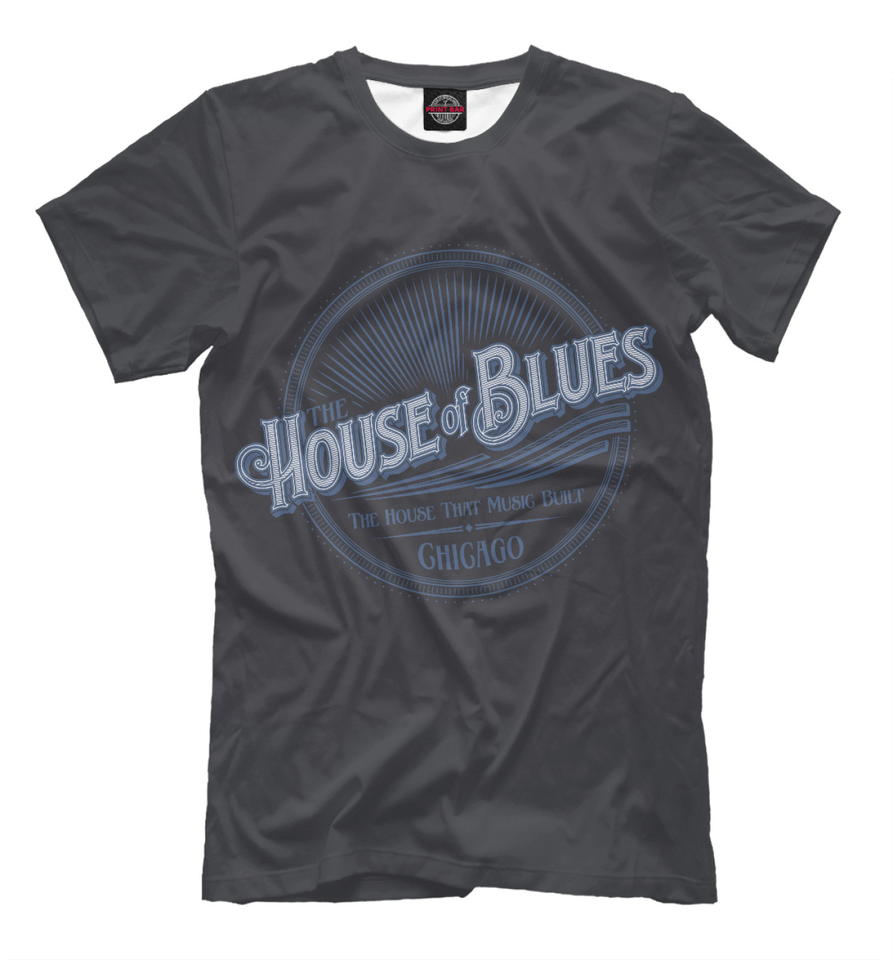 Мужская Футболка House of Blues, артикул: BLS-327109-fut-2